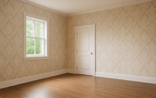 how to paint over wallpaper